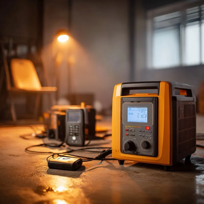 Professional-grade IICRC-certified moisture detection and dehumidification equipment used by Pinnacle Restoration for water damage restoration in Las Vegas